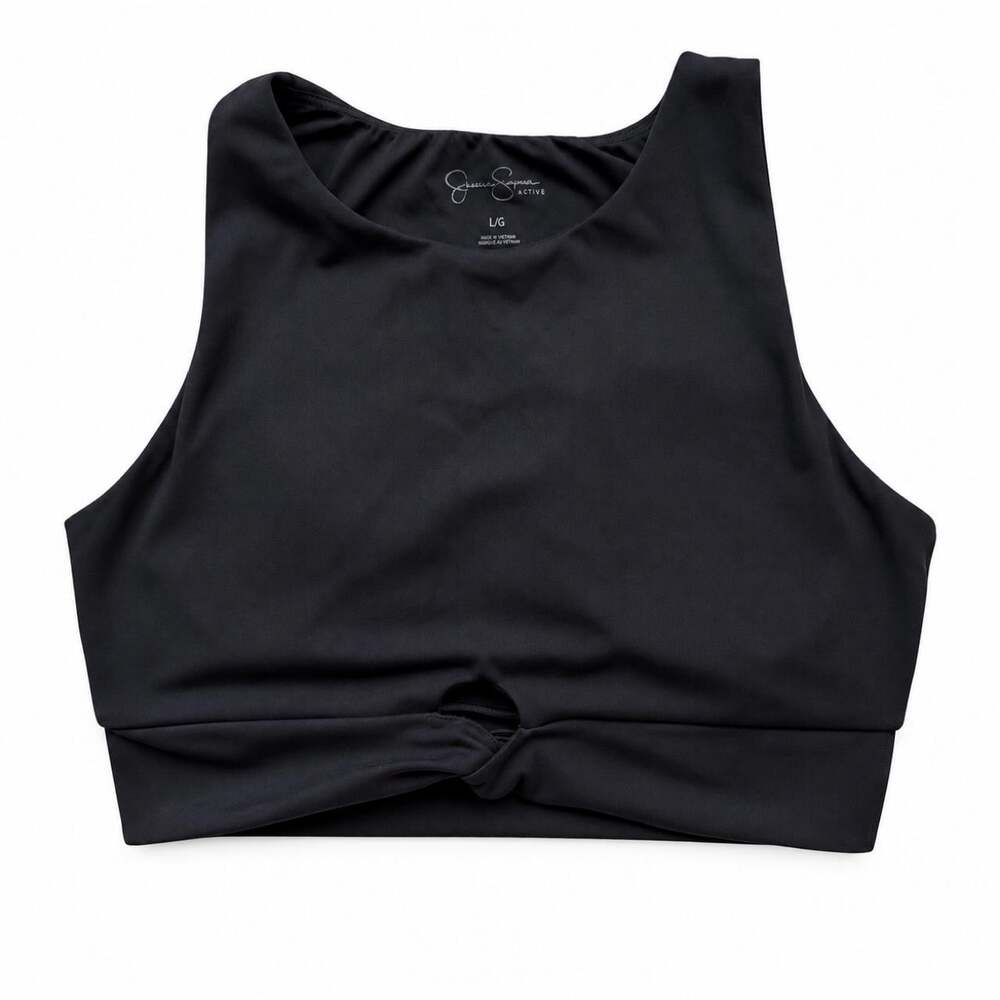 Jessica Simpson Women's Black Crop-top